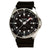 Olympic Aquanaut Steel Case Black Dial Dive Watch