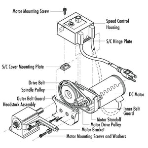 Sherline DC Motor and Speed Control Unit