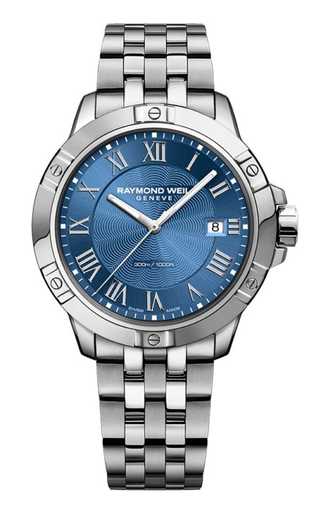 Raymond Weil Tango Classic Men's Quartz Blue Steel Bracelet Watch, 41mm