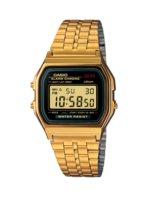 Casio Vintage Digital Watch - Gold & Black