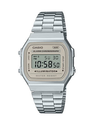 Casio Vintage Digital Watch - Light Beige