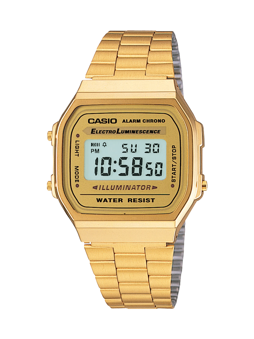 Casio Vintage Digital Watch - Gold