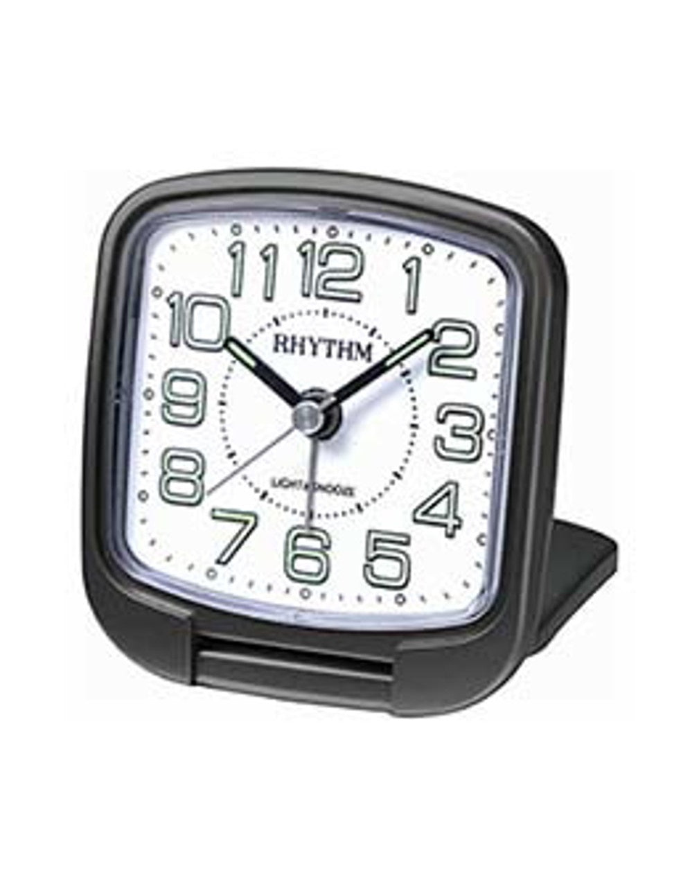 Fold Up Travel Clock Rhythm Black