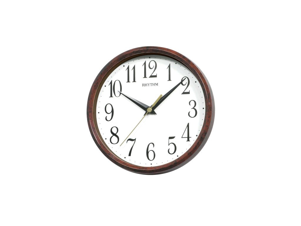 Small Brown Rhythm Wall Clock