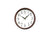 Small Brown Rhythm Wall Clock