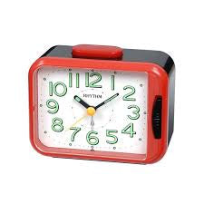 Rhythm Red Alarm Clock CRA839WR01