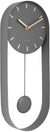 Karlsson Charm Pendulum Grey Wall Clock