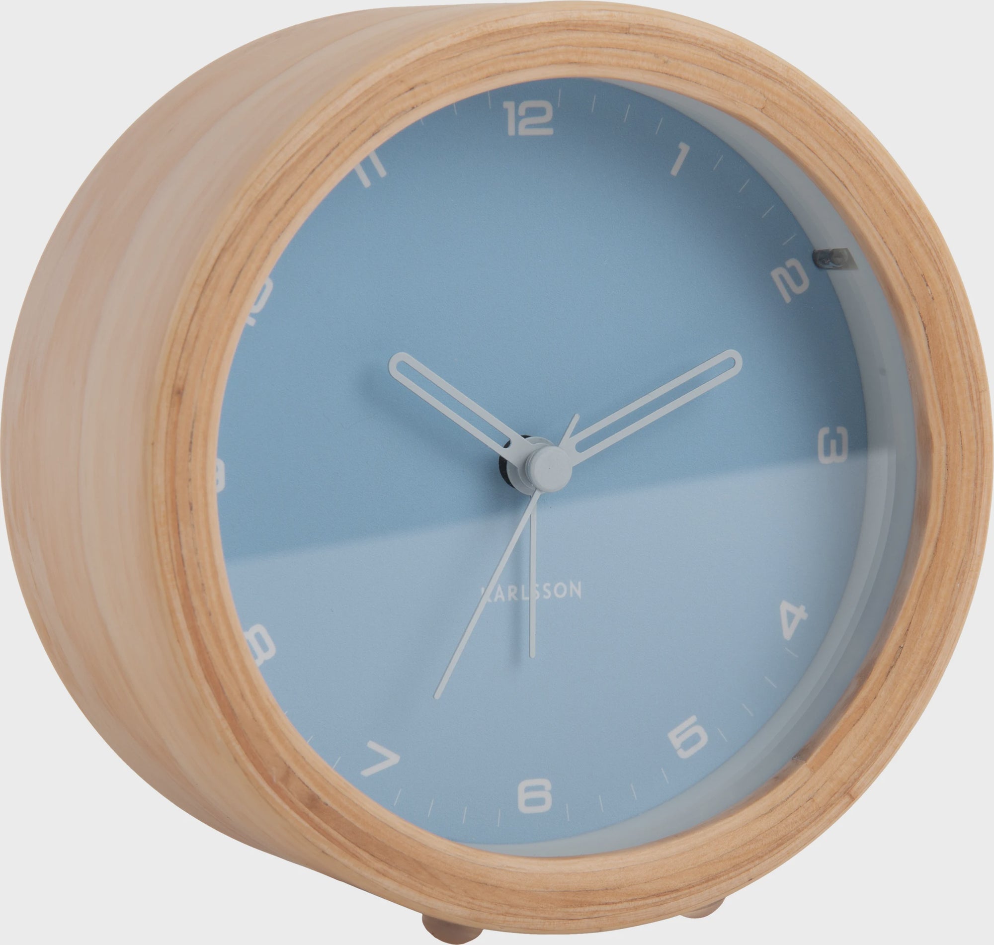 Karlsson Gentle Soft Blue Alarm Clock