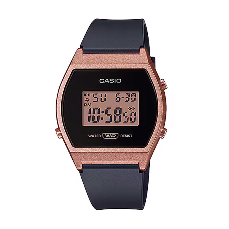 Casio Vintage Digital Watch - Rose & Black