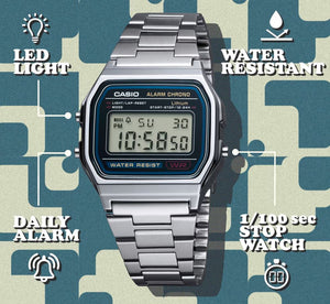 Casio Digital Watch Vintage - Steel