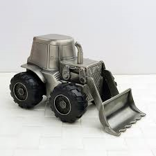 Pewter Digger Money Box